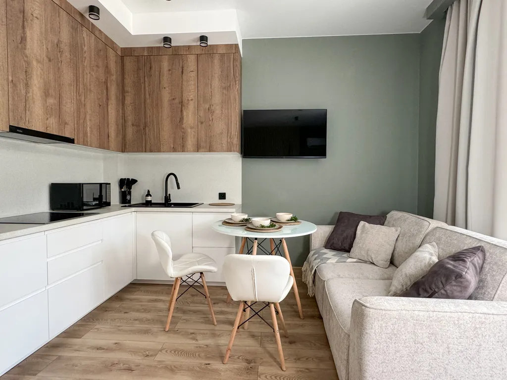 Просторная и светлая студия с большой террасой в Ольгинке!