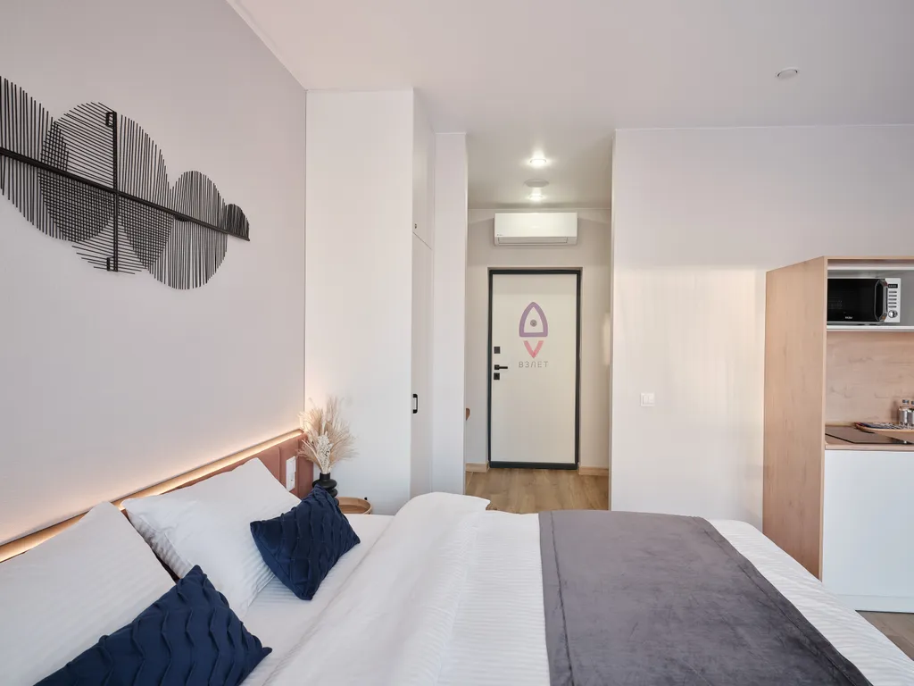 Комфортные апартаменты с балконом в комплексе бизнес-класса Пилигрим