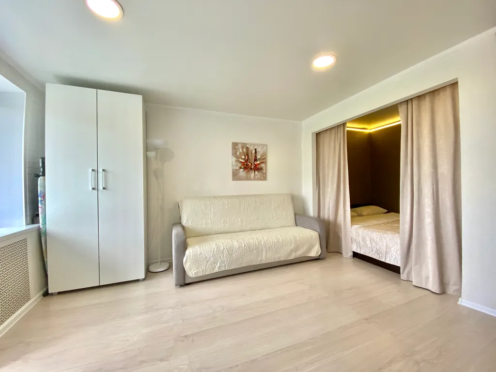 Уютная студия с видом на вулкан