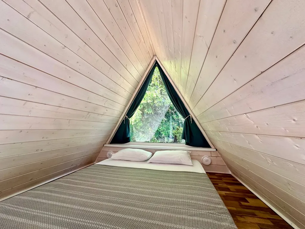 Дом №4 A-frame с купелью-фурако