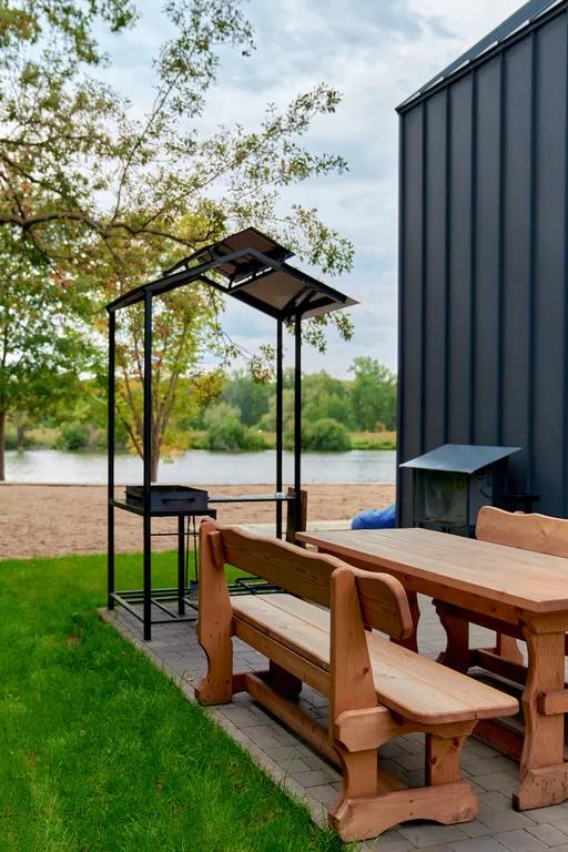 2-этажный коттедж у озера с видом на горы