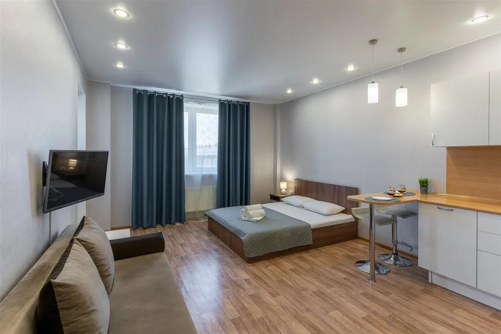 Квартира Квартира-студия с со свежим ремонтом — Тюмень