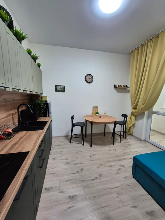 Евродвушка с панорамным видом на город