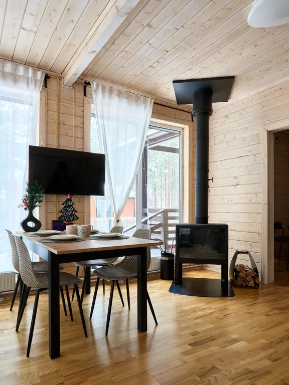 Коттедж Дом Техас в соснах с баней в 20 минутах от центра Петербурга — Песочный