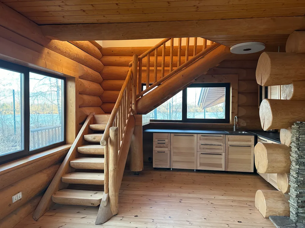 Дом с баней на Неве