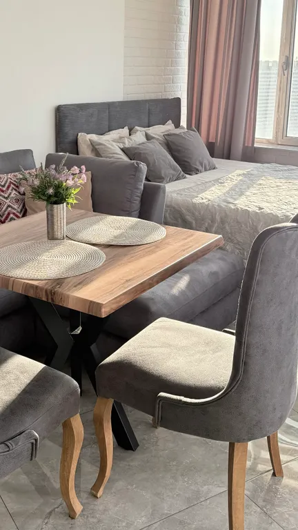 Квартира-студия у моря для наслаждения видом и комфортом