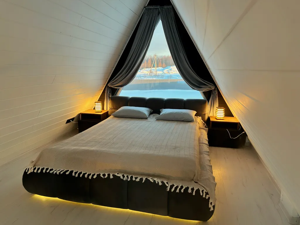 Коттедж Дизайнерский дом luxe A-frame — Дубна