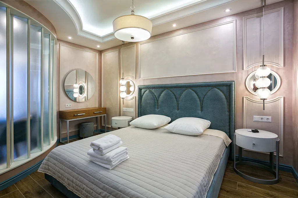 Апартамент с панорамой на море с террасой и 2 санузлами