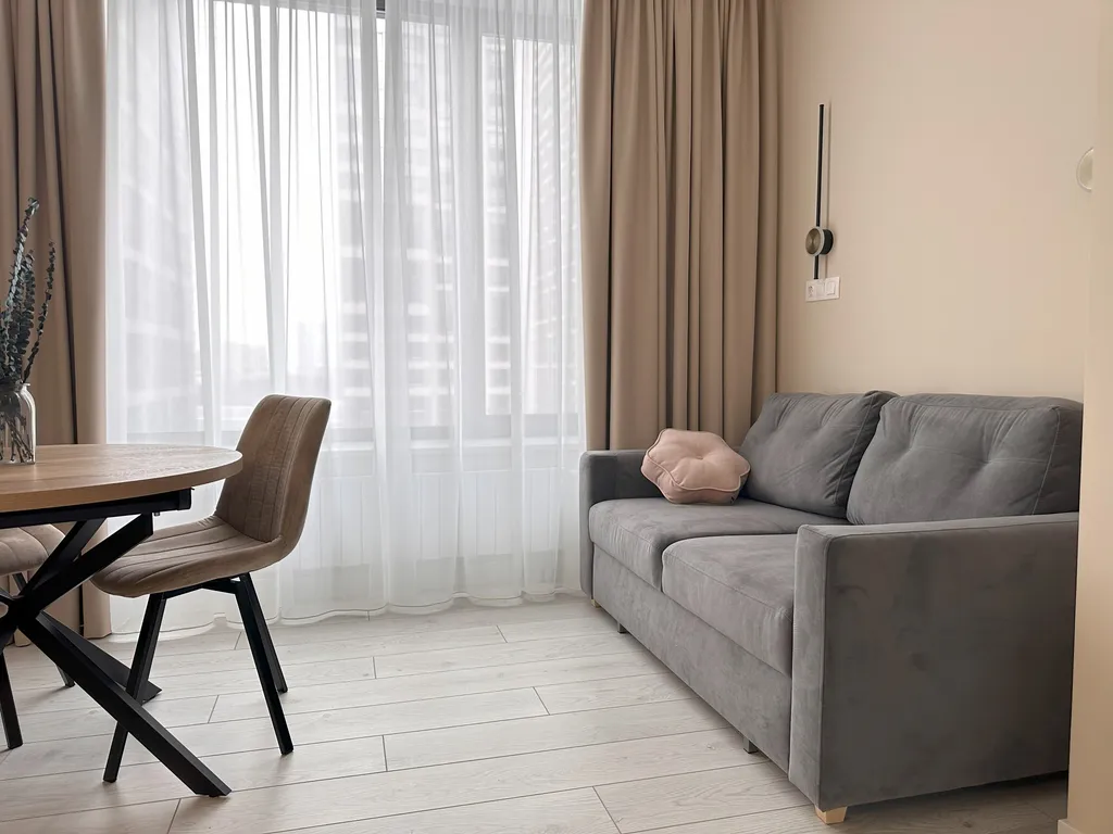 Квартира Квартира с отдельной спальней в жк headliner, вид на москва сити — Москва