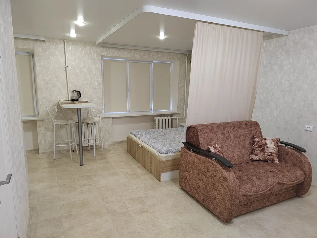 Студия с ремонтом в центре города