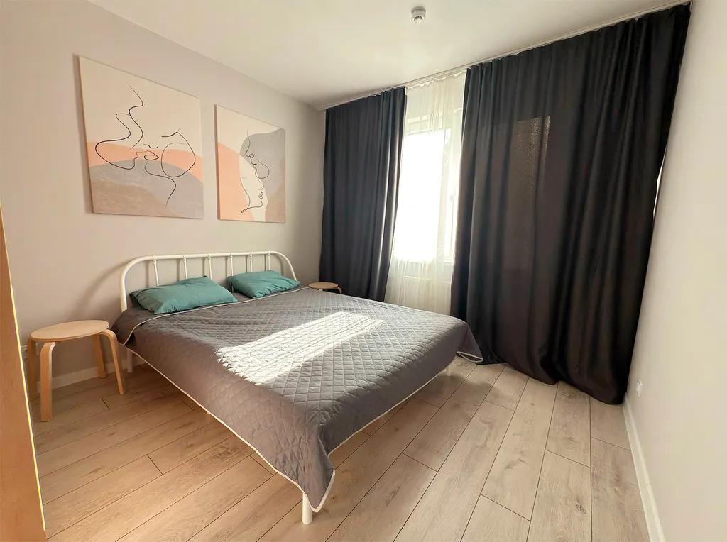 Двухкомнатная квартира рядом с центром города