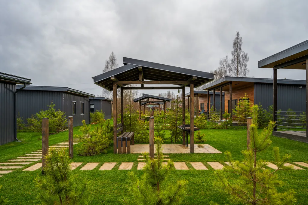 Коттедж Коттедж у Красного озера — Светлое