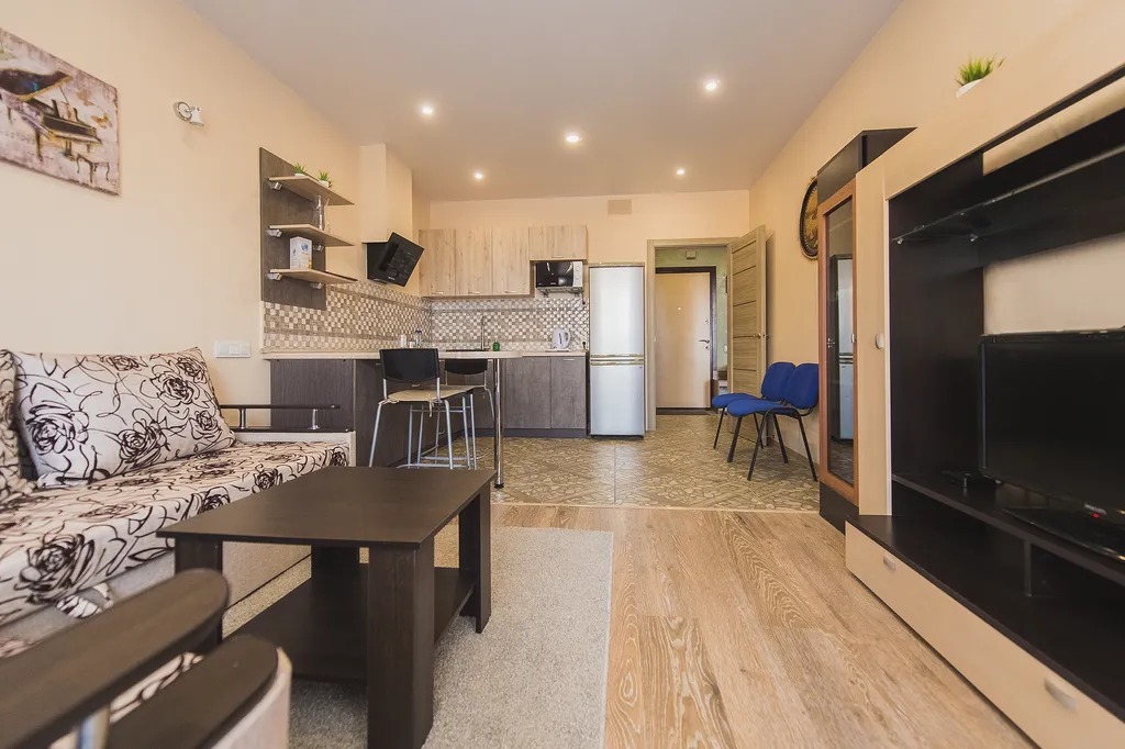 Стильные апартаменты Abri Luxe с видом на город