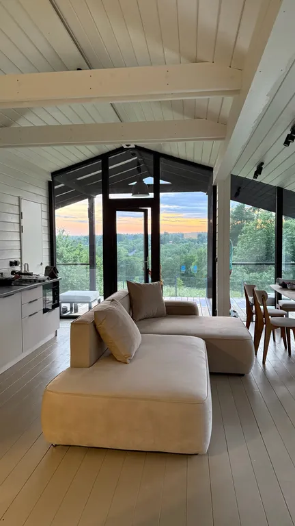 Коттедж Эксклюзивный дом с видом на шикарные закаты с сауной и купелью — Семеновское