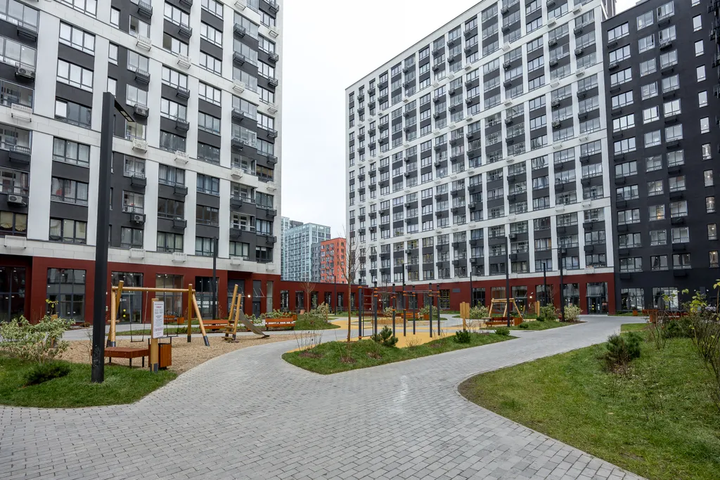 Квартира Квартира Стильная студия в ЖК Прокшино у метро Прокшино — Москва