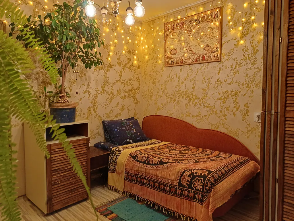 Квартира Квартира Уголок мечтателя (метро Проспект Славы) — Санкт-Петербург