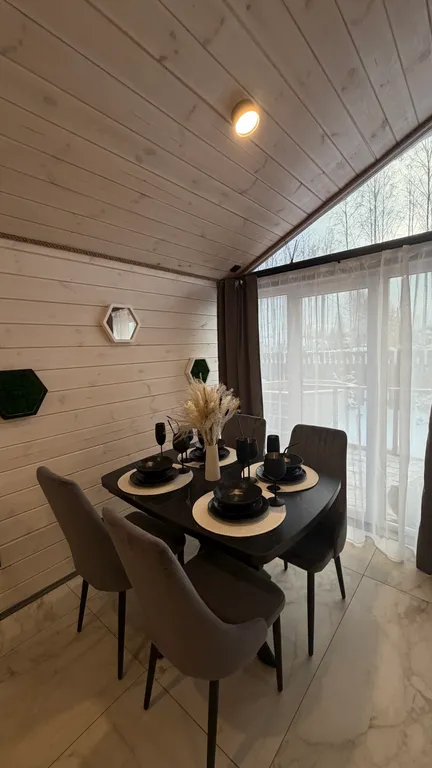 Дом 64m2 — чан, кухня, Wi-Fi