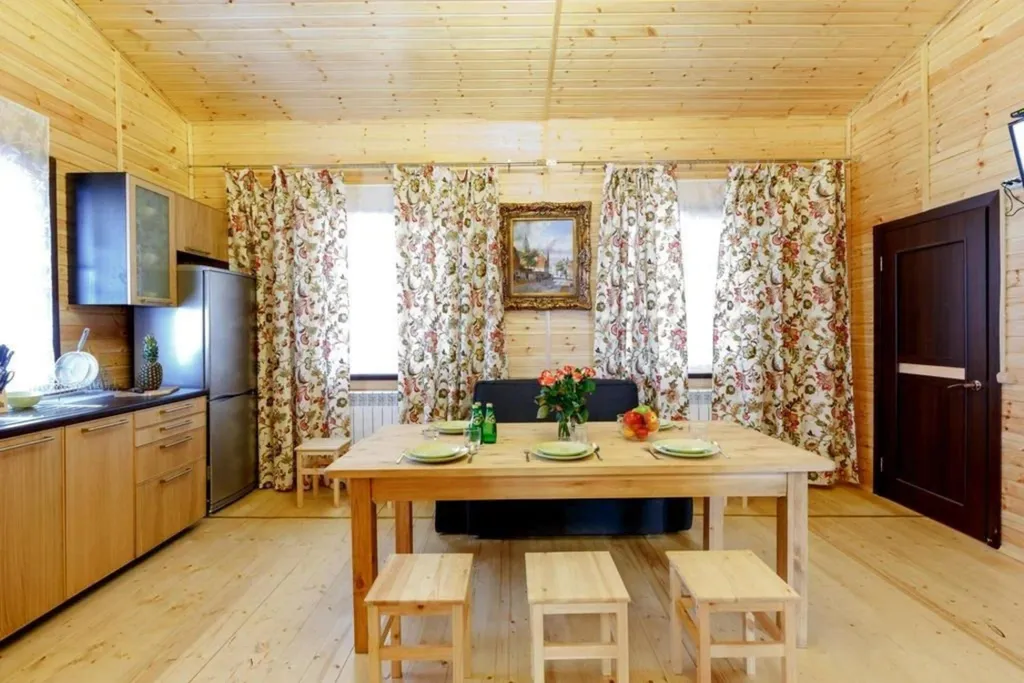 Комфортабельный коттедж с видом на озеро