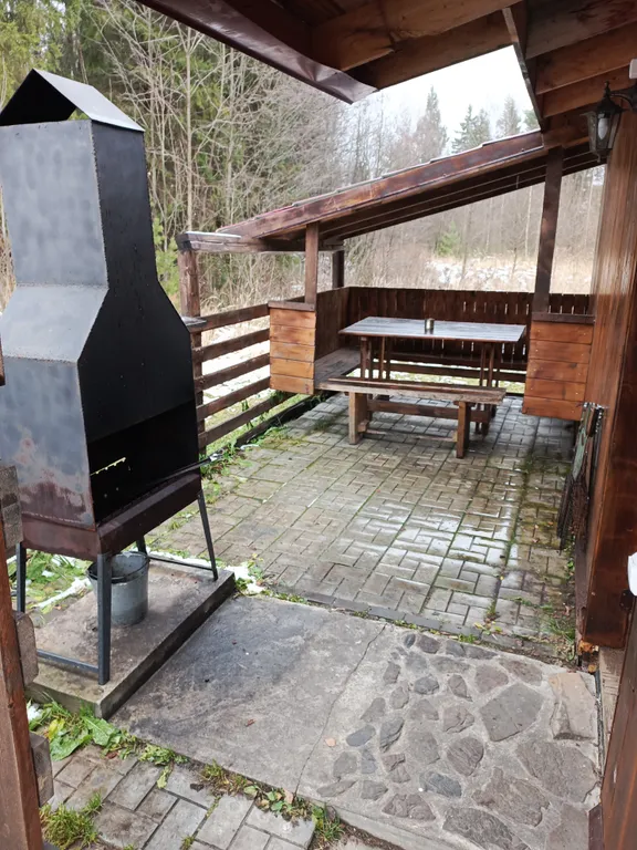 Дом с печью-камином