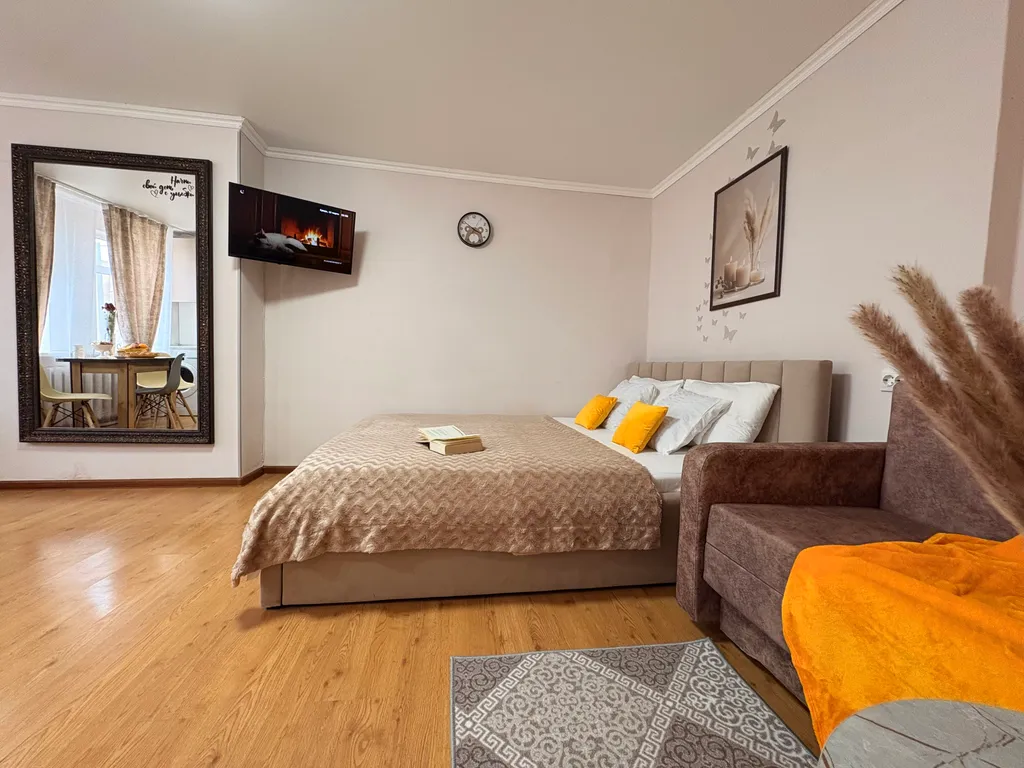 Уютный дом-студия в тихом районе с парковкой и мангальной зоной