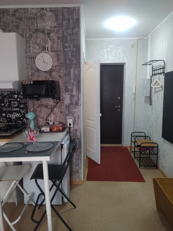 Уютная квартира-студия в новом современном МК Юг на берегу реки Оки