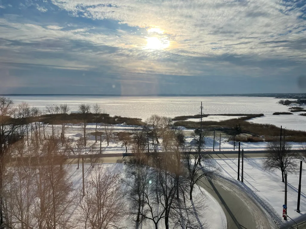 Квартира с видом на озеро Смолино