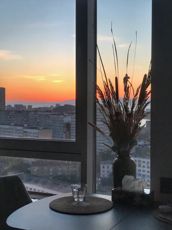 Квартира с невероятным видом из окна на Золотой Мост и бухту Золотой Рог