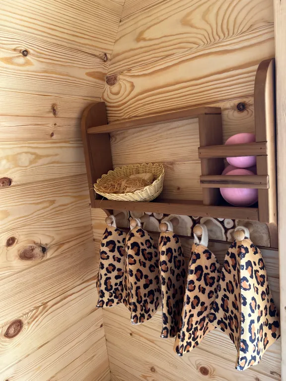 Дом с баней и чаном