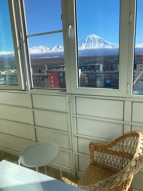 Уютная квартира с видом на вулканы
