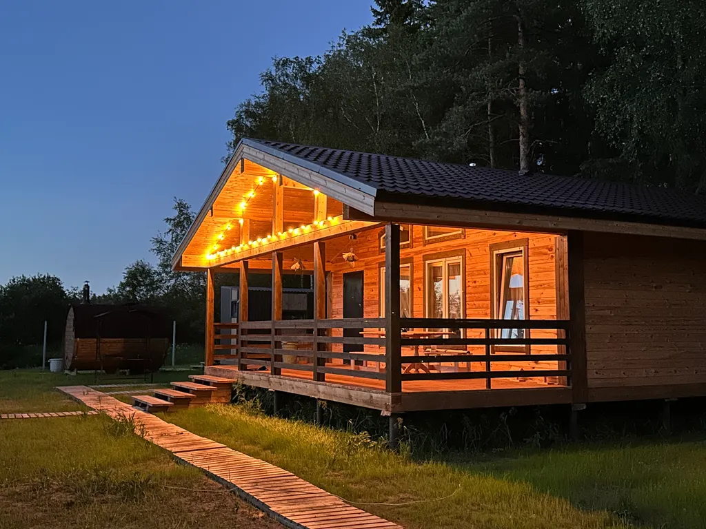 Коттедж Уютный  Домик с банькой и фурако — Горки