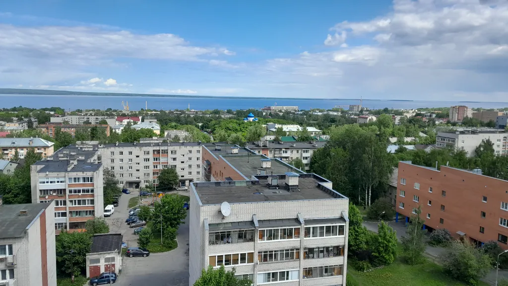 Квартира Квартира с видом на город и озеро — Петрозаводск