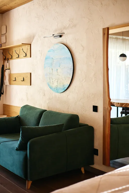 Студия Воздух с классной кухней в гостевом доме Пентакли в Красной Поляне