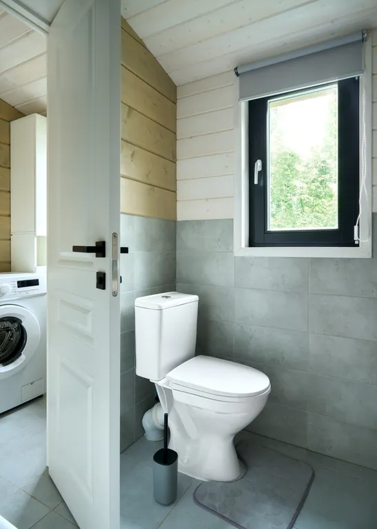 Дом Хвоя с баней с видом на ручей