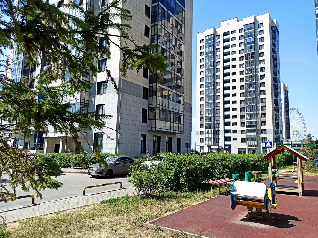 Квартира Квартира с панорамным видом и джакузи — Казань