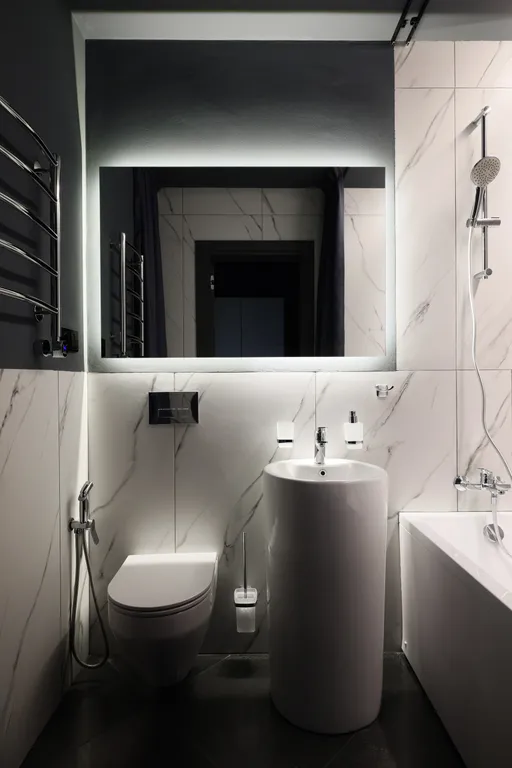 Квартира Квартира Дизайнерская студия в новом жк, свежий ремонт, кондиционер, бойлер — Гатчина