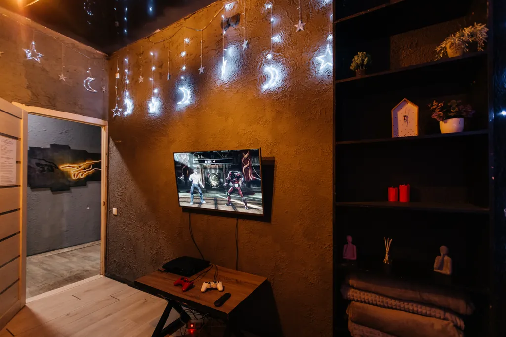 Квартира в стиле лофт для вечеринок