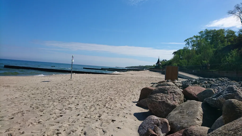 Жемчужина на пляже