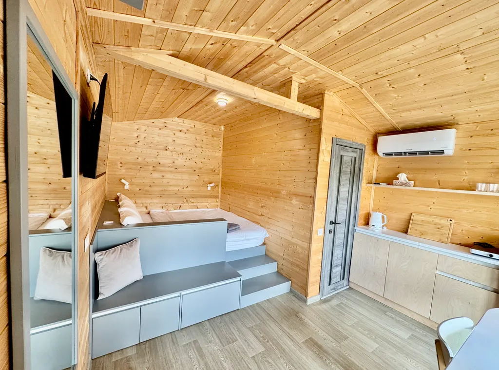 Потрясающая мини-квартира с Русской баней, террасой и купелью