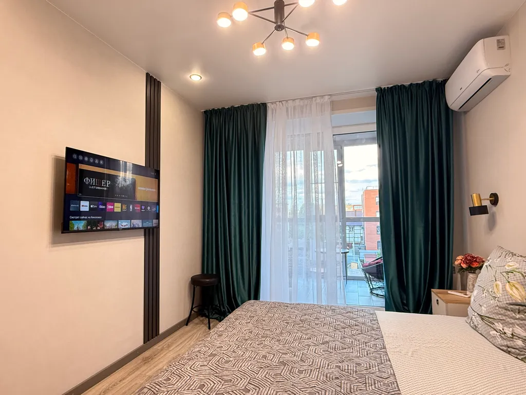 Квартира Уютная 2х квартира с камином и шикарным балконом, в новом доме — Ярославль