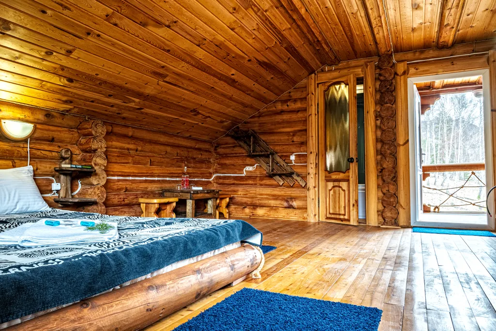 Double Delux Room с двуспальной кроватью и балконом