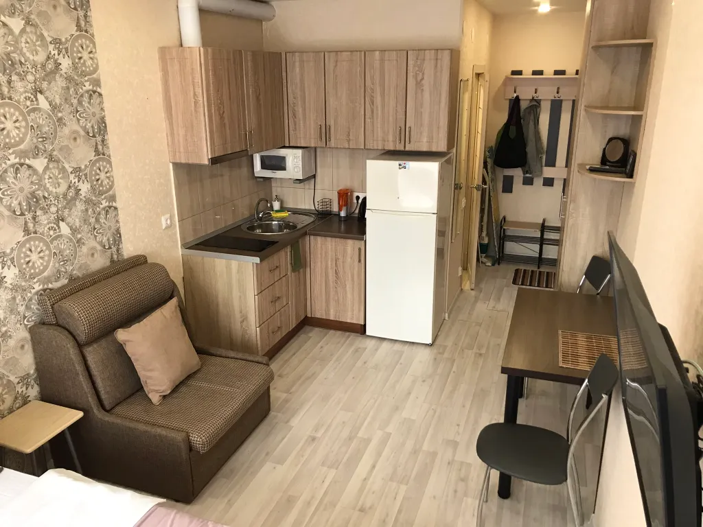 Квартира Квартира Студия с балконом и шикарным видом на горы — Адлер