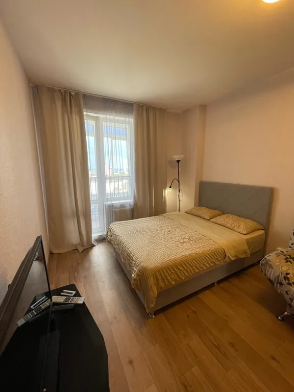 Евродвушка с балконом на 15 этаже вместимость на 6 человек