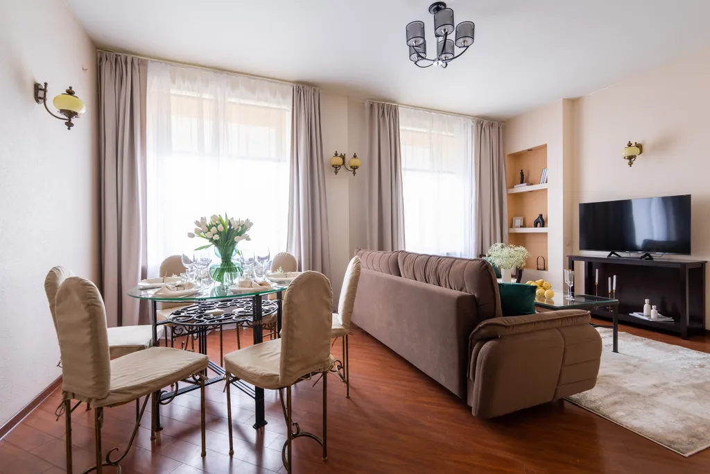 Квартира Квартира Солнечная трешка в двух шагах от набережной — Москва