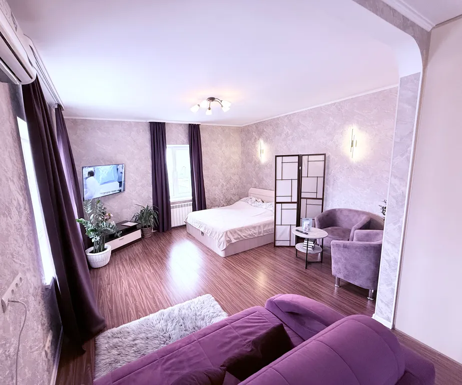 Квартира Теплая и большая студия на Большой медведице — аренда посуточно в Хабаровск