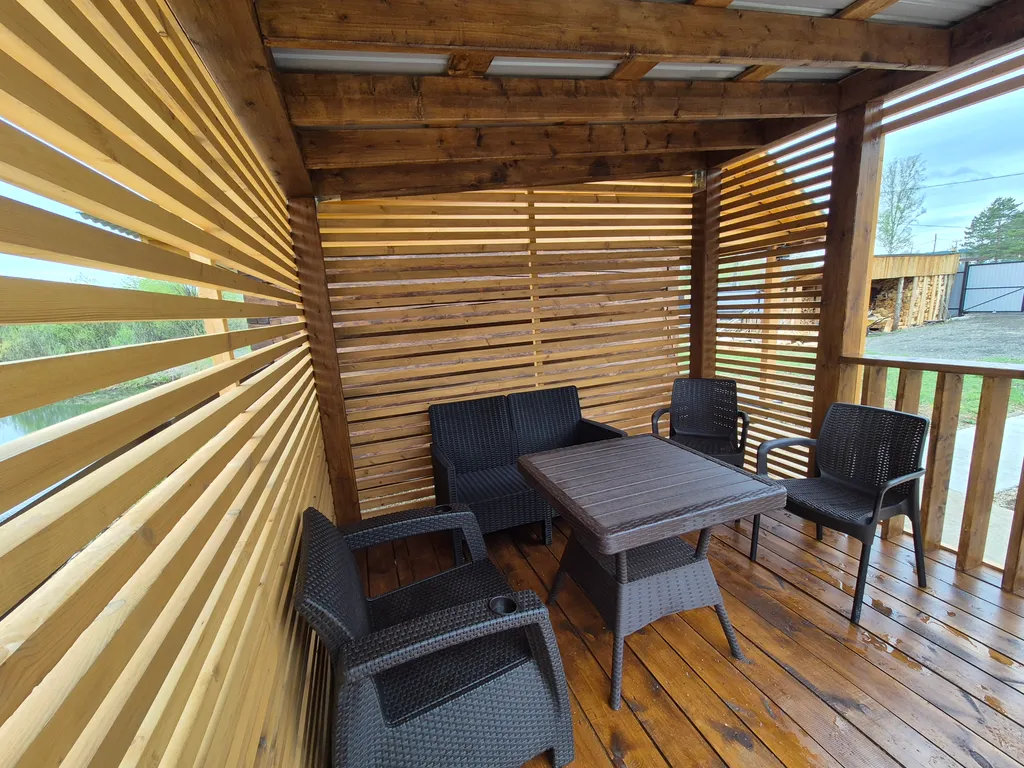 Дом с баней и банным чаном