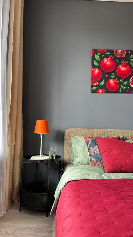 Квартира Квартира Яркий гранат — Шушары