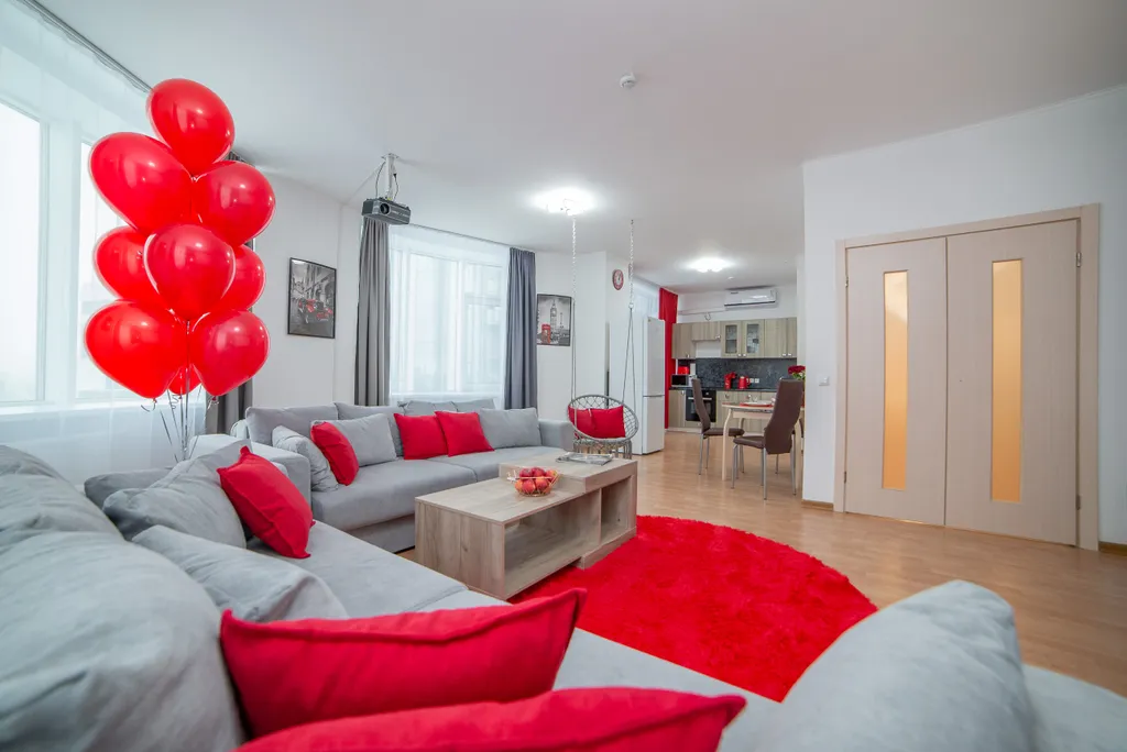 Бордовый закат в Чемпион-парк