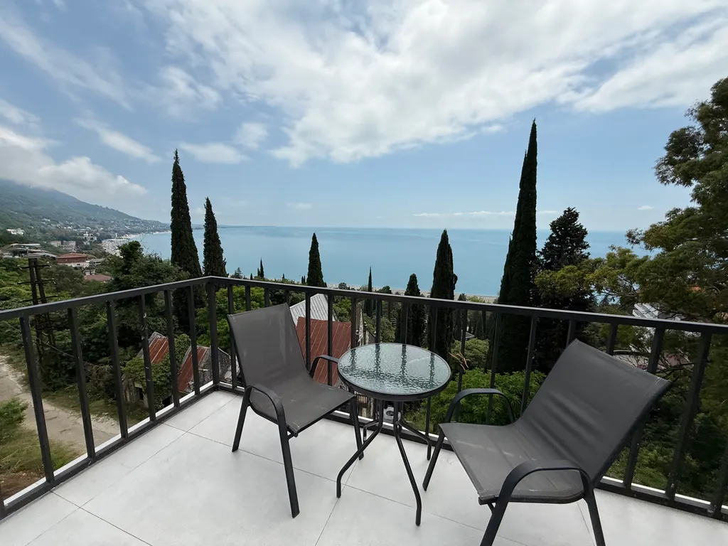 Квартира Квартира Стандартный номер с панорамным видом на море — Гагра