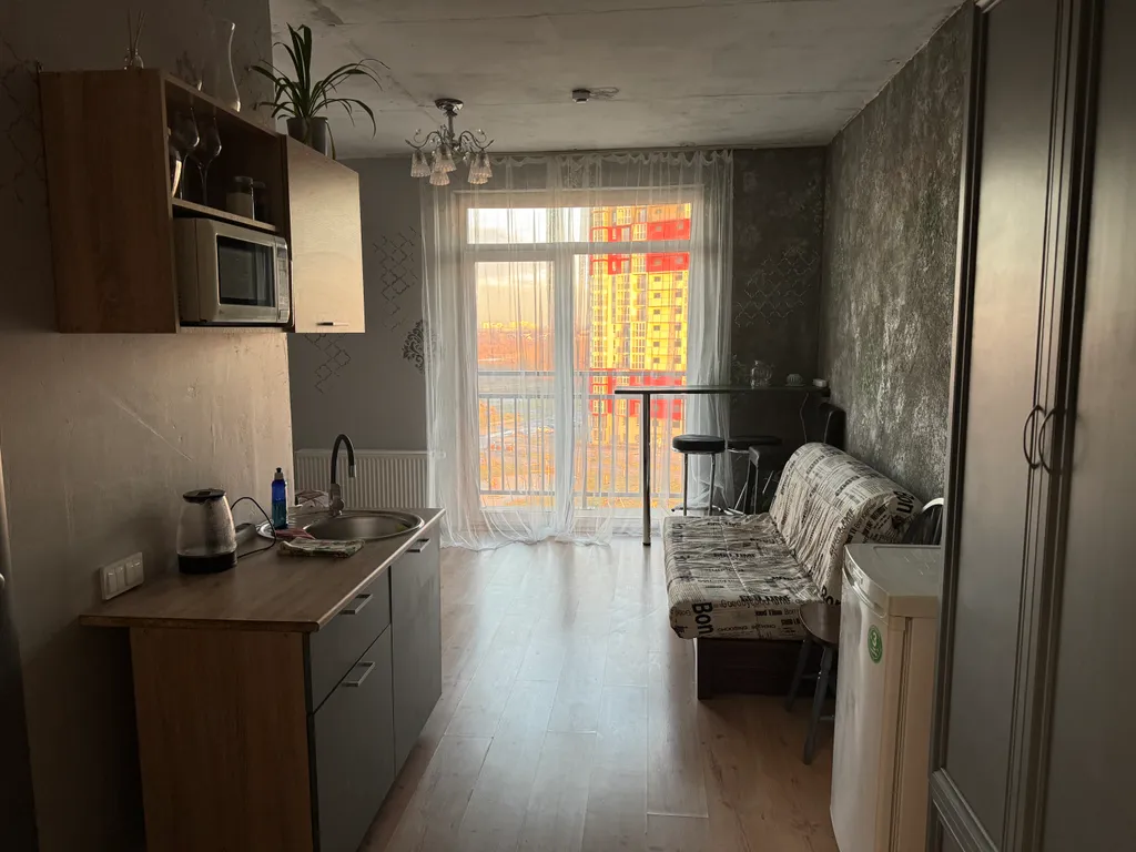 Апартамент с видом на город и реку