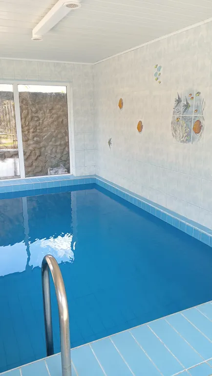 Дом-баня с бассейном